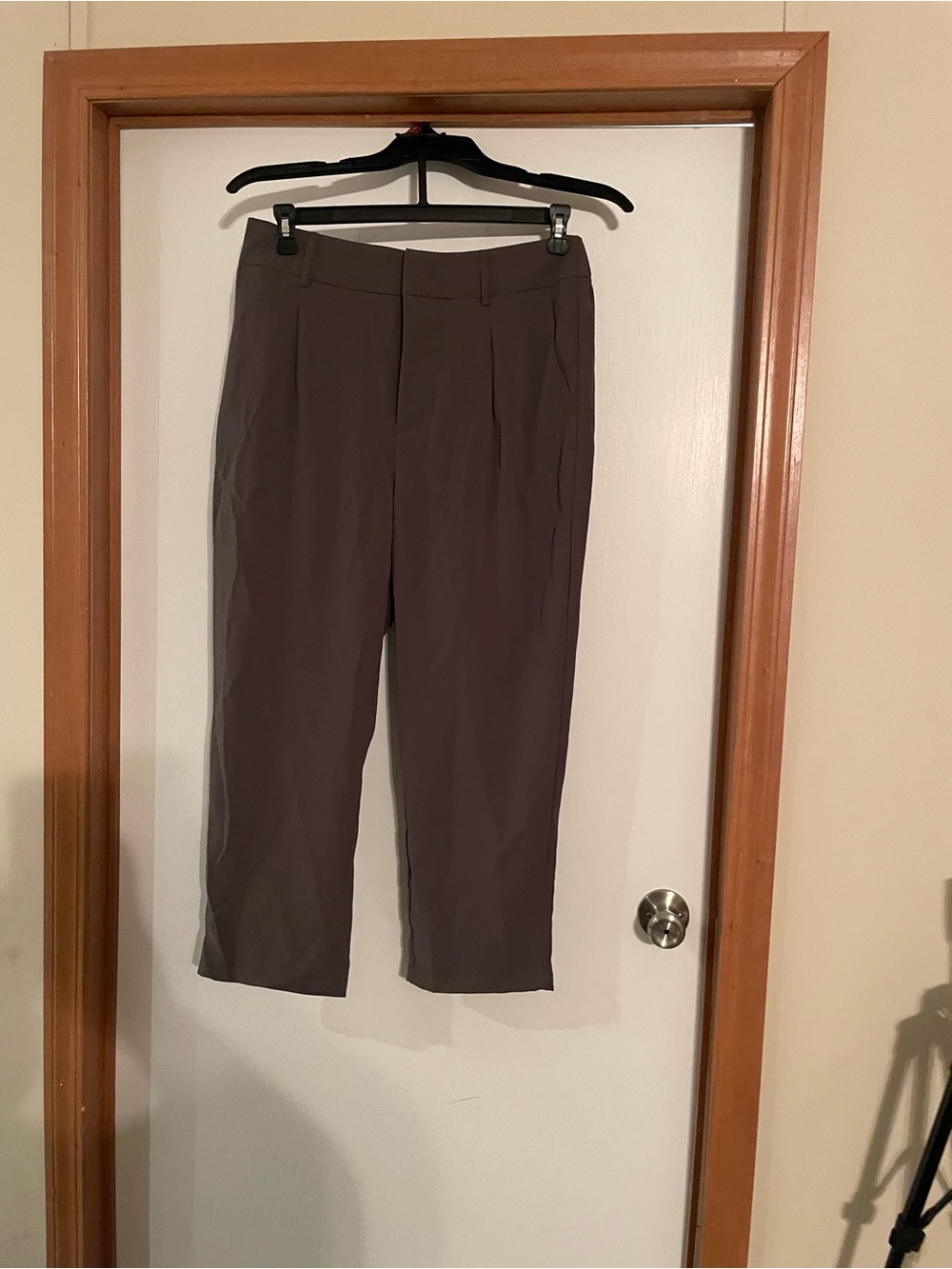 HALARA XLP brown pants with snap and zipper closure
